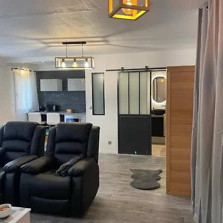 T2 Rénové, Jaccuzi, Sauna, Sièges Massants, Jardin, Parking, Métro Apartamento *